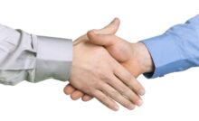 shaking hands